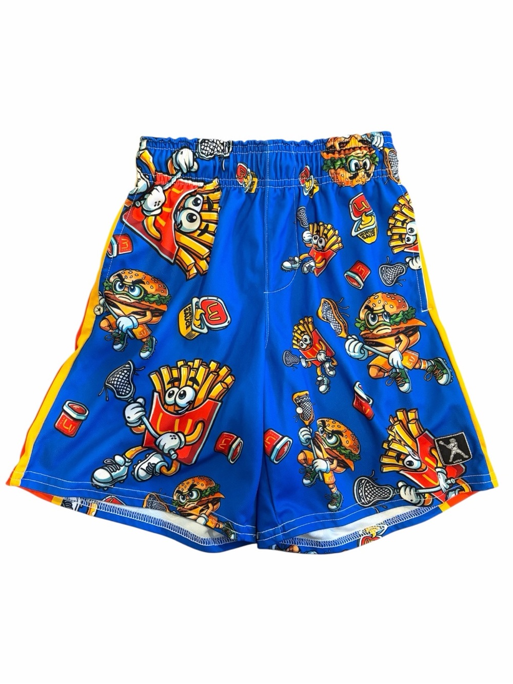 Kid’s Lacrosse Unlimited “Lovin It” Athletic Shorts, Youth Small